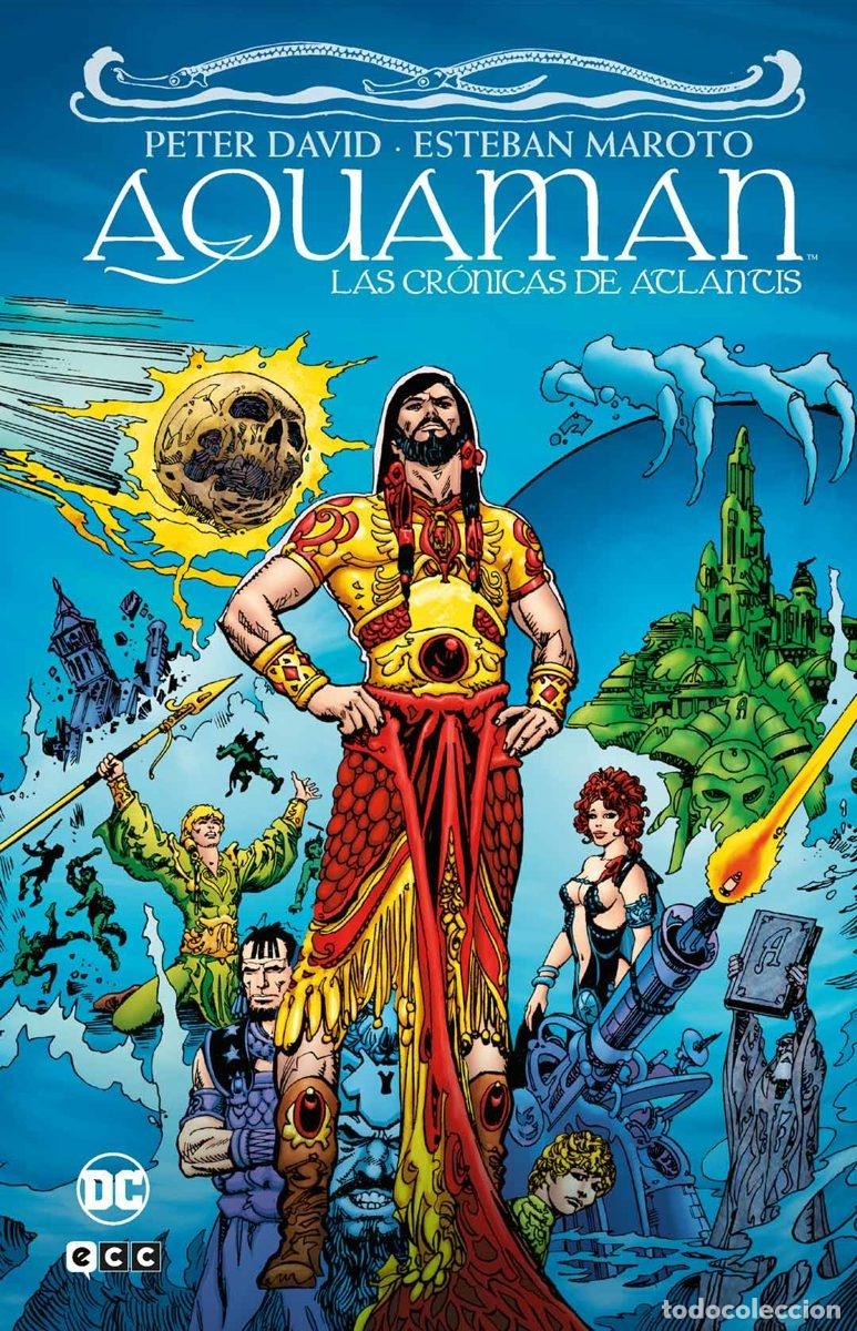 C&oacute;mics: AQUAMAN: LAS CR&Oacute;NICAS DE ATLANTIS (GRANDES NOVELAS GR&Aacute;FICAS DE DC) - ECC Ediciones
