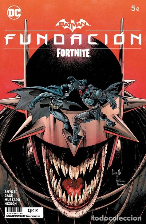 C&oacute;mics: BATMAN/FORTNITE: FUNDACI&Oacute;N - ECC Ediciones