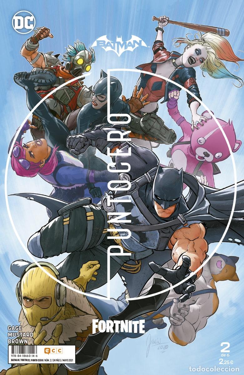 C&oacute;mics: BATMAN/FORTNITE: PUNTO CERO N&Uacute;M. 02 DE 6 - ECC Ediciones