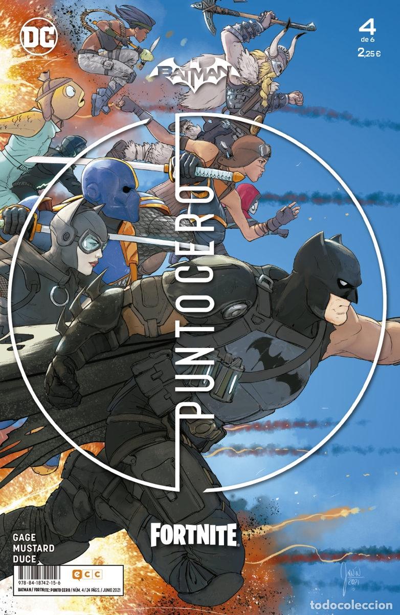 C&oacute;mics: BATMAN/FORTNITE: PUNTO CERO N&Uacute;M. 04 DE 6 - ECC Ediciones - Foto 1