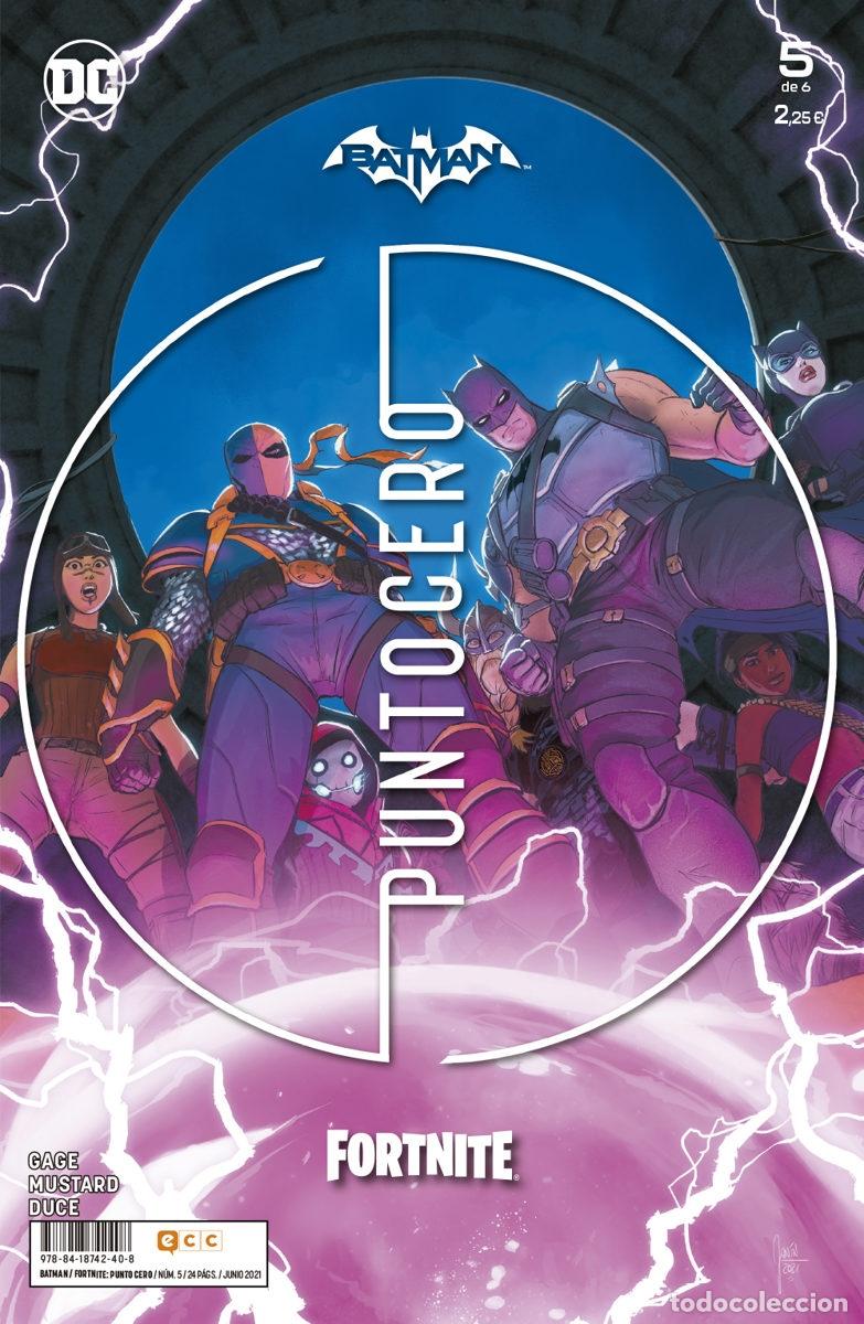C&oacute;mics: BATMAN/FORTNITE: PUNTO CERO N&Uacute;M. 05 DE 6 - ECC Ediciones - Foto 1