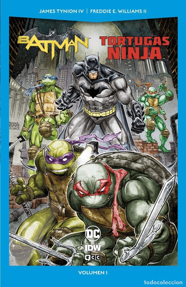 C&oacute;mics: BATMAN/TORTUGAS NINJA VOL. 1 DE 3 (DC POCKET) - ECC Ediciones