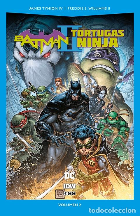 C&oacute;mics: BATMAN/TORTUGAS NINJA VOL. 2 DE 3 (DC POCKET) - ECC Ediciones