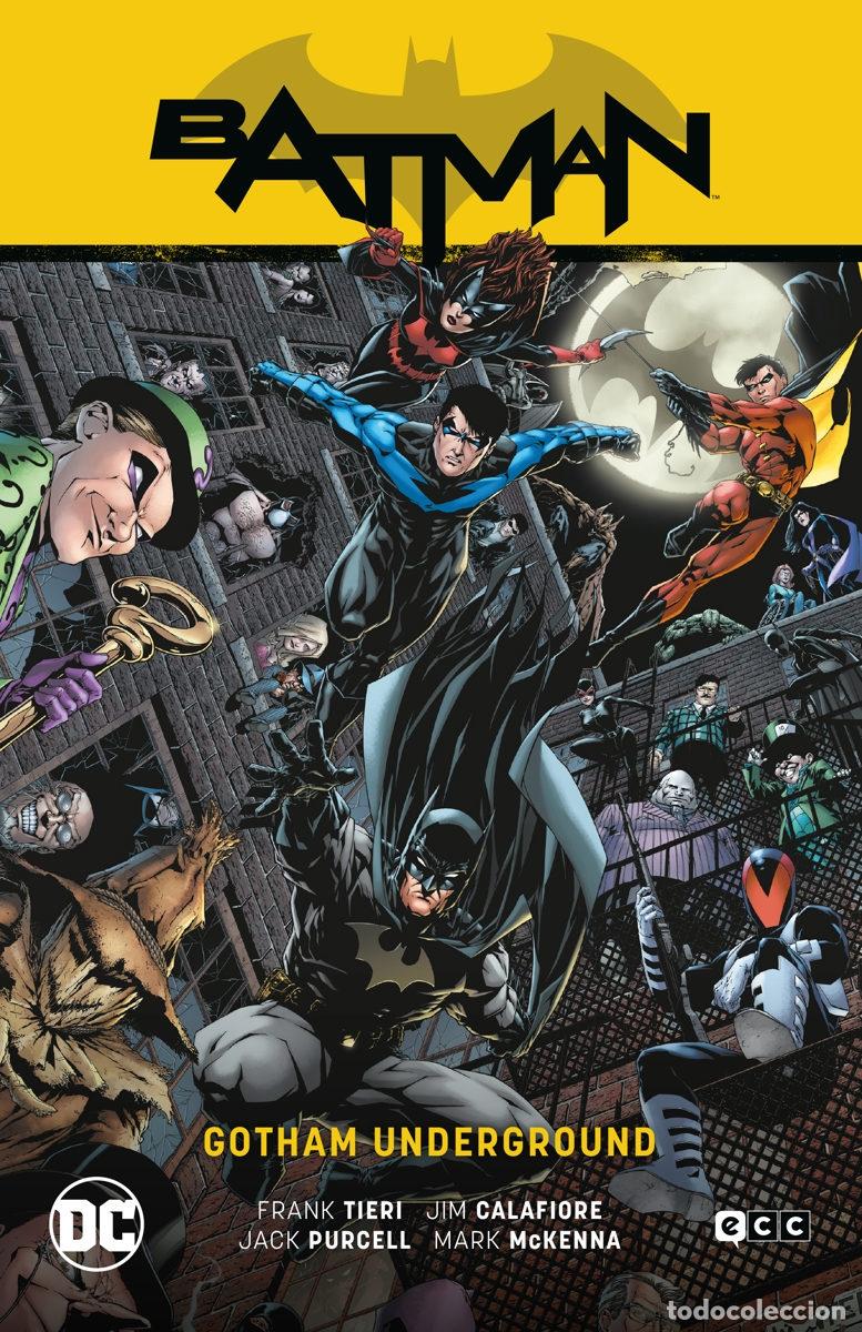 C&oacute;mics: BATMAN: GOTHAM UNDERGROUND (BATMAN SAGA - BATMAN E HIJO PARTE 5) - ECC Ediciones