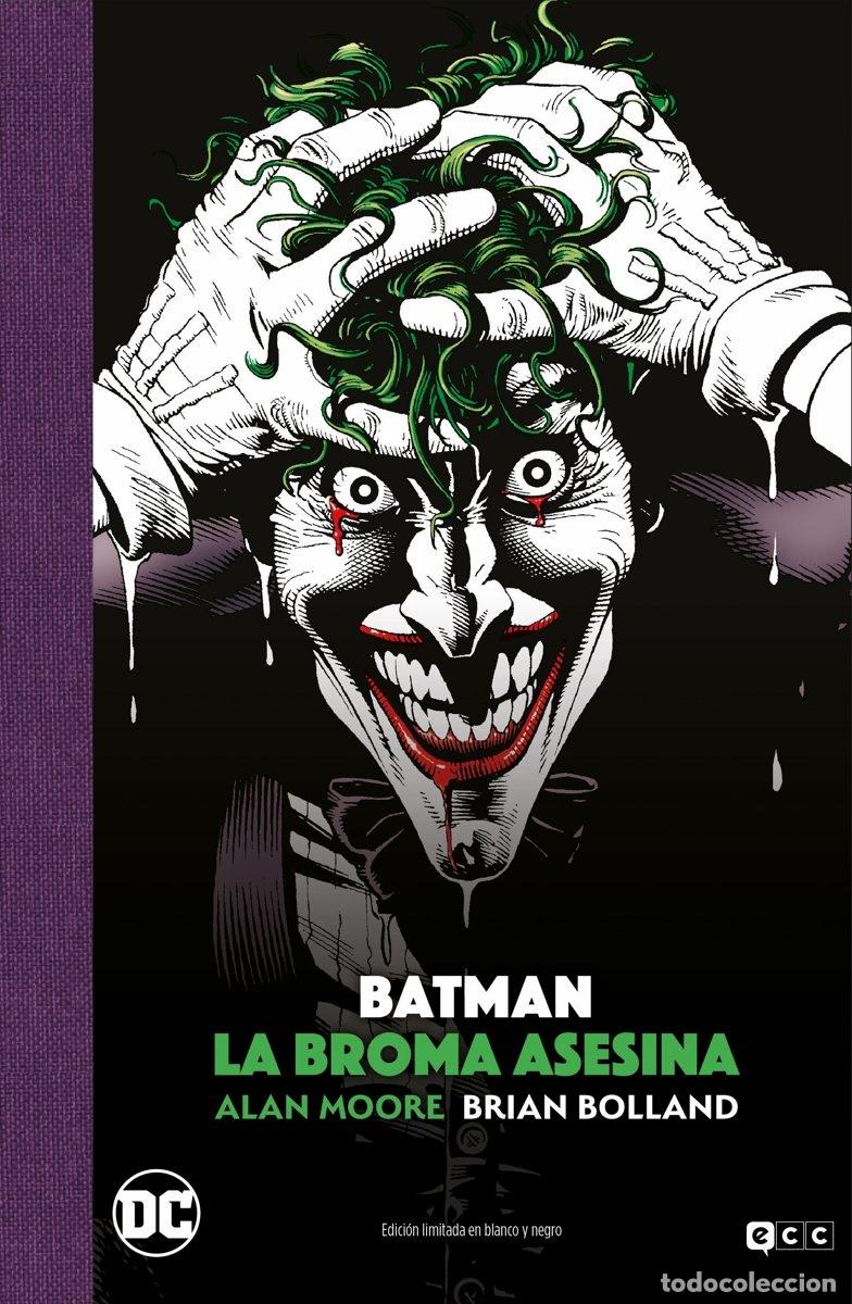 C&oacute;mics: BATMAN: LA BROMA ASESINA - EDICI&Oacute;N DELUXE LIMITADA EN BLANCO Y NEGRO - ECC Ediciones