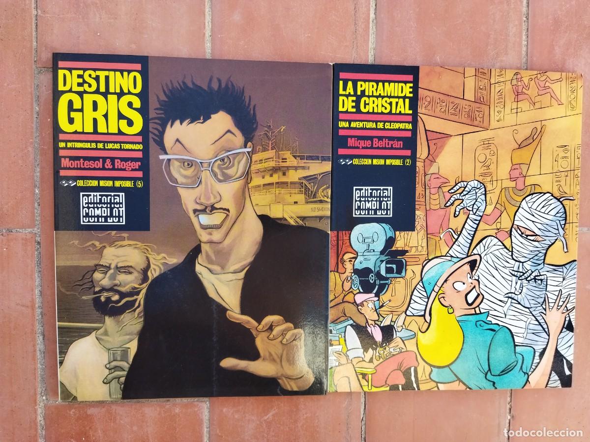 C&oacute;mics: lote de 2 comics COLECCION MISION IMPOSIBLE n&ordm; 2-y 5 COMO NUEVOS club amigos de la historieta