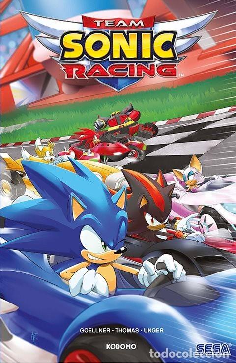 C&oacute;mics: Sonic The Hedgehog: Team Sonic Racing - Goellner, Thomas, Unger - ECC