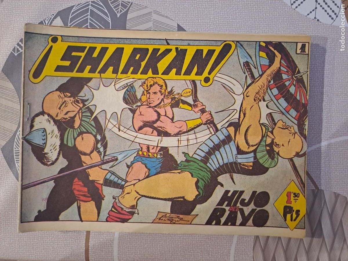 C&oacute;mics: Sharkan hijo del rayo casi completa 28 de 32, Acropolis en buen estado