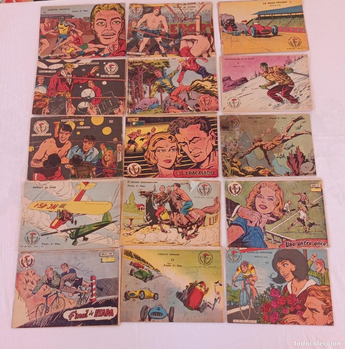 C&oacute;mics: AVENTURAS DEPORTIVAS (Ricart) X15 n&uacute;meros