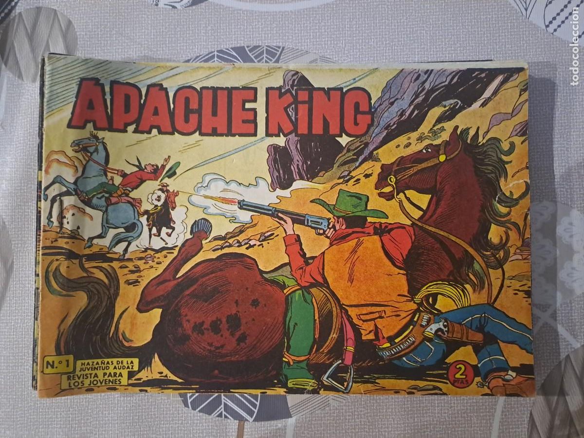 C&oacute;mics: Apache King casi completa 27 de 28 n&uacute;meros, Valenciana en buen estado