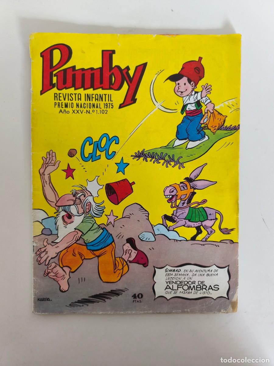 C&oacute;mics: Pumby n&ordm; 1102 un vendedor de alfombras &ndash; edival 1979