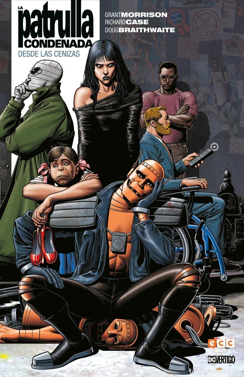 C&oacute;mics: BIBLIOTECA GRANT MORRISON &ndash; LA PATRULLA CONDENADA VOL. 01: DESDE LAS CENIZAS - ECC Ediciones