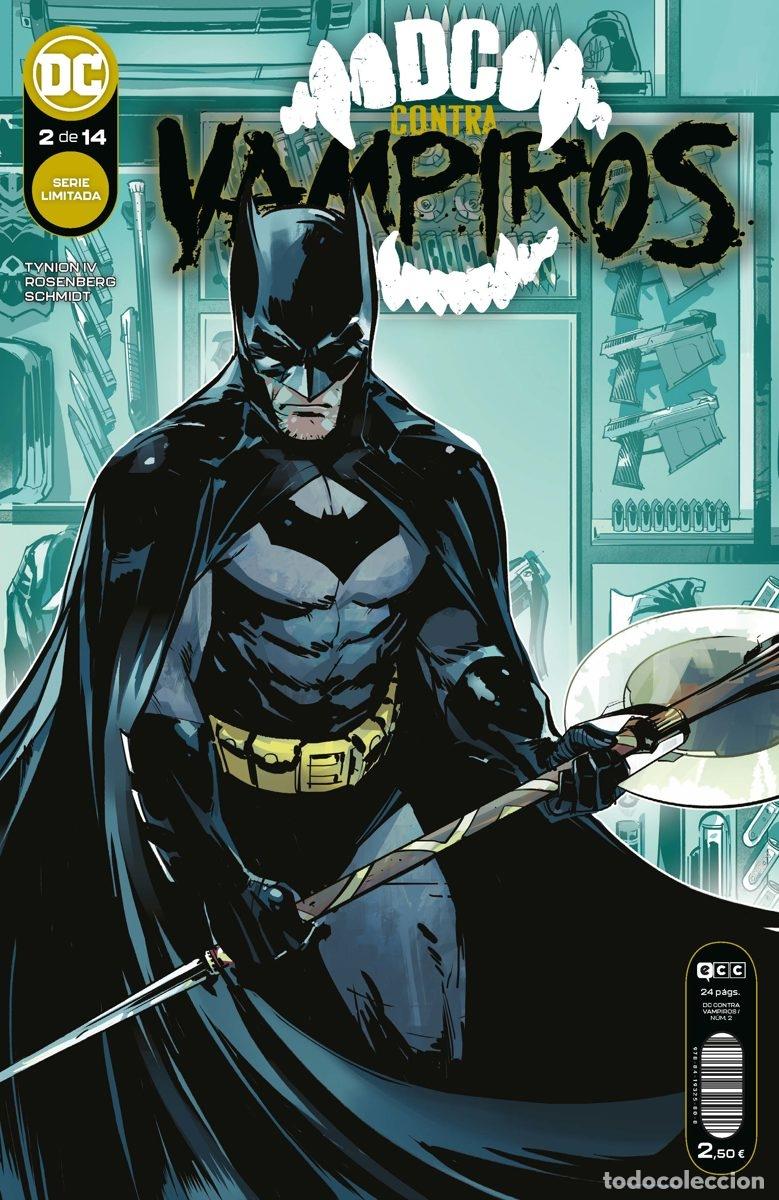 C&oacute;mics: DC CONTRA VAMPIROS N&Uacute;M. 2 DE 14 - ECC Ediciones - Foto 1