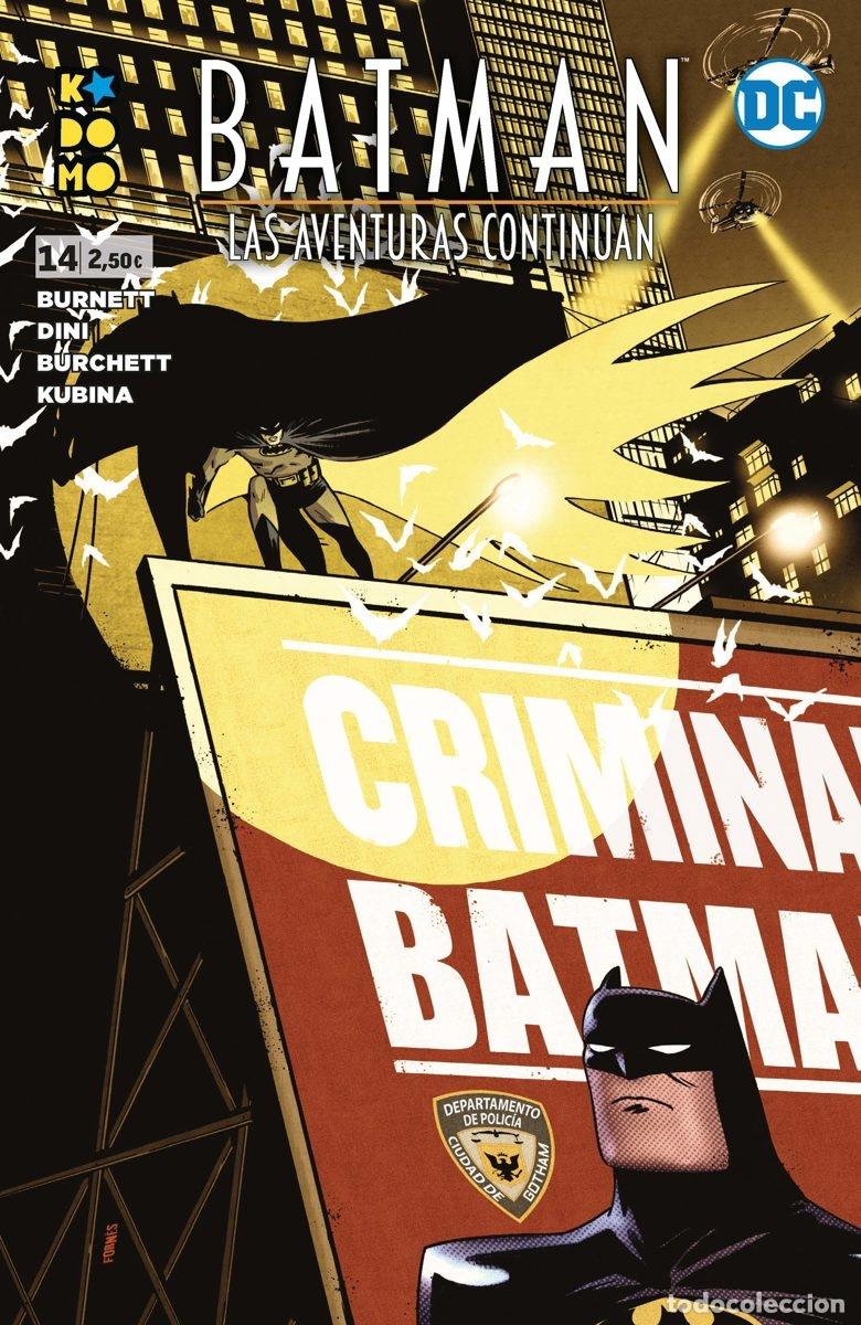 C&oacute;mics: BATMAN: LAS AVENTURAS CONTIN&Uacute;AN N&Uacute;M. 14 - ECC Ediciones - Foto 1
