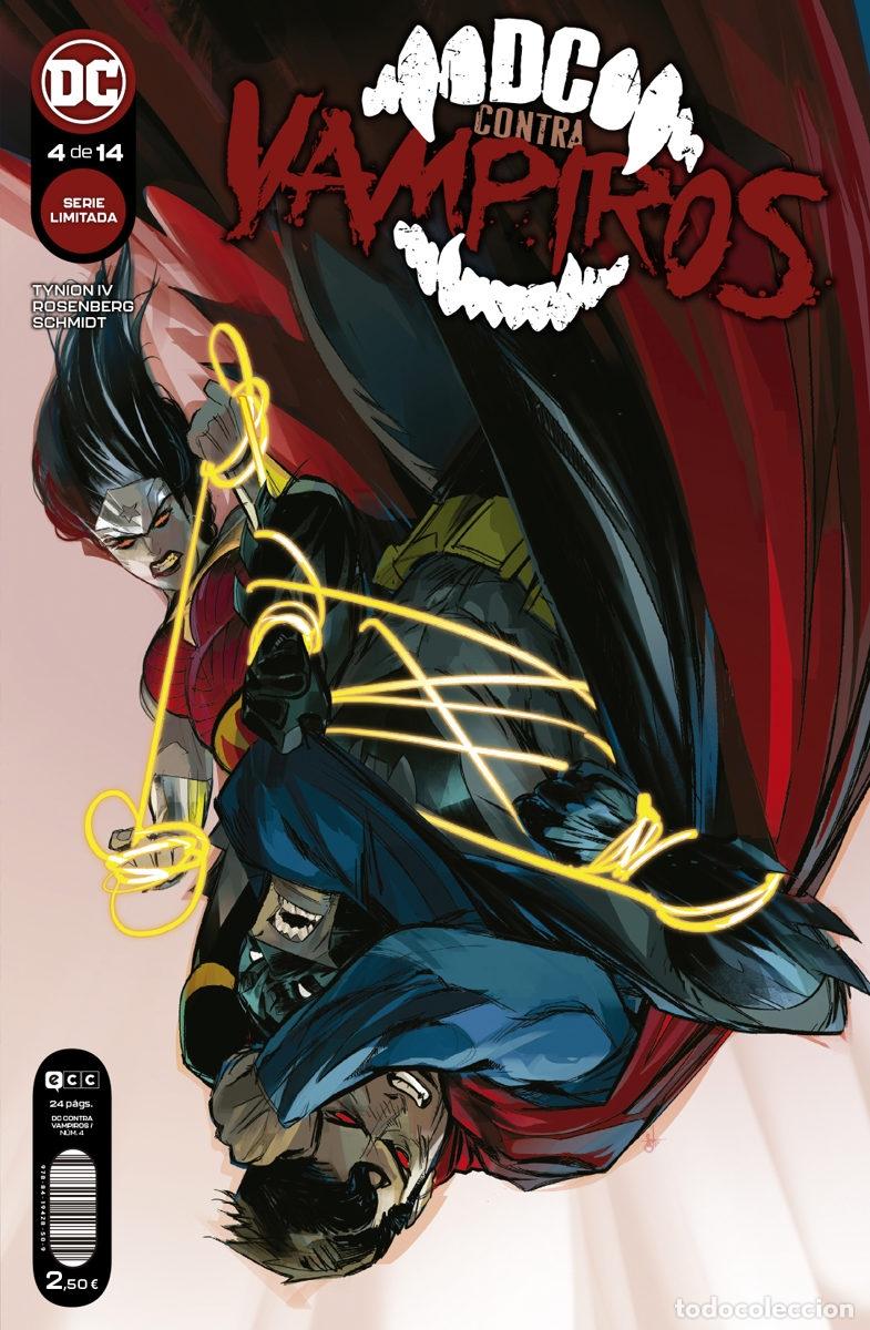 C&oacute;mics: DC CONTRA VAMPIROS N&Uacute;M. 4 DE 14 - ECC Ediciones