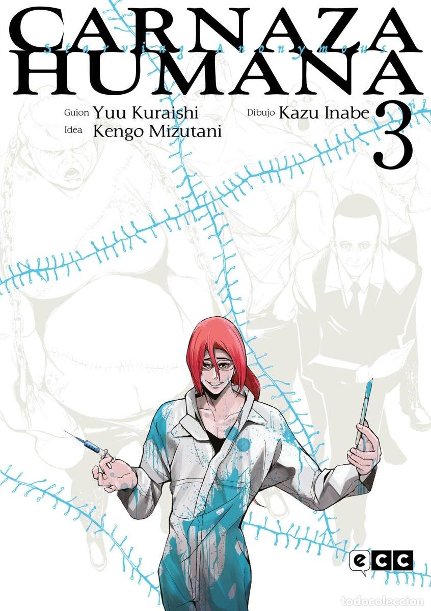 C&oacute;mics: CARNAZA HUMANA N&Uacute;M. 3 DE 7 - ECC Ediciones - Foto 1