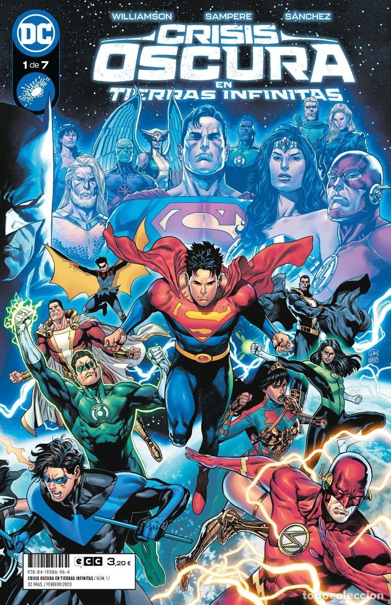 C&oacute;mics: CRISIS OSCURA EN TIERRAS INFINITAS N&Uacute;M. 1 DE 7 - ECC Ediciones - Foto 1