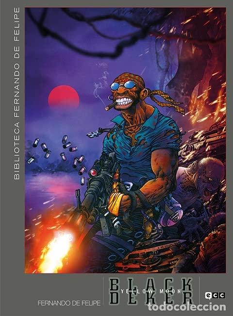 C&oacute;mics: BIBLIOTECA FERNANDO DE FELIPE: BLACK DEKER - YELLOW MOON - ECC Ediciones - Foto 1