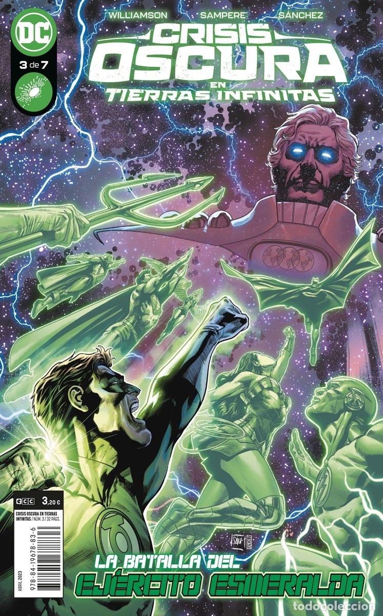 C&oacute;mics: CRISIS OSCURA EN TIERRAS INFINITAS N&Uacute;M. 3 DE 7 - ECC Ediciones - Foto 1