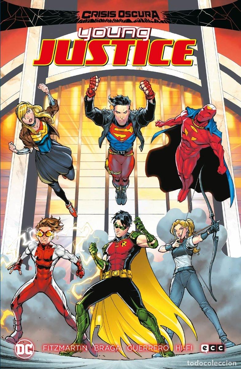 C&oacute;mics: CRISIS OSCURA: YOUNG JUSTICE - ECC Ediciones