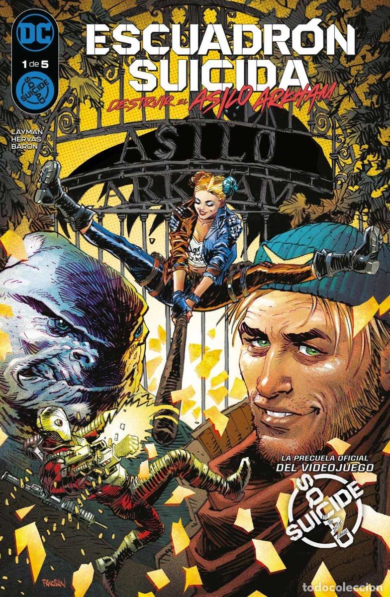 C&oacute;mics: ESCUADR&Oacute;N SUICIDA: DESTRUIR EL ASILO ARKHAM N&Uacute;M. 1 DE 5 - ECC Ediciones - Foto 1