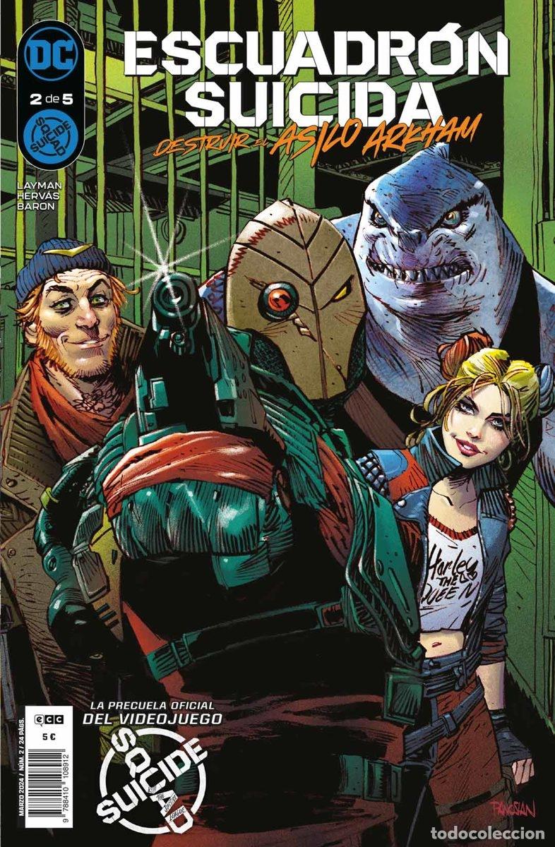 C&oacute;mics: ESCUADR&Oacute;N SUICIDA: DESTRUIR EL ASILO ARKHAM N&Uacute;M. 2 DE 5 - ECC Ediciones - Foto 1