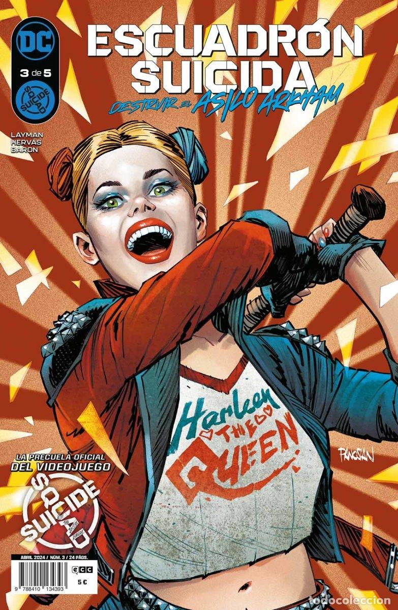 C&oacute;mics: ESCUADR&Oacute;N SUICIDA: DESTRUIR EL ASILO ARKHAM N&Uacute;M. 3 DE 5 - ECC Ediciones