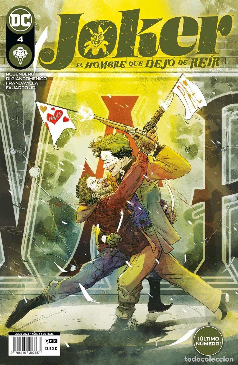 Comics : JOKER: EL HOMBRE QUE DEJO&#X00301; DE REI&#X00301;R N&Uacute;M. 4/20 - ECC Ediciones