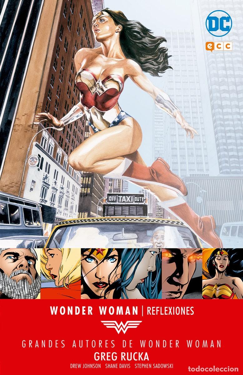 C&oacute;mics: GRANDES AUTORES DE WONDER WOMAN: GREG RUCKA - REFLEXIONES - ECC Ediciones