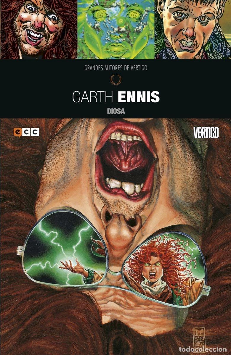 C&oacute;mics: GRANDES AUTORES DE VERTIGO: GARTH ENNIS - DIOSA - ECC Ediciones - Foto 1