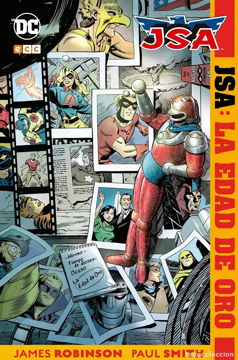 C&oacute;mics: JSA: LA EDAD DE ORO - ECC Ediciones - Foto 1