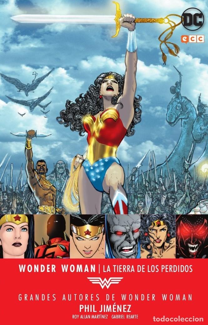 C&oacute;mics: GRANDES AUTORES DE WONDER WOMAN: PHIL JIM&Eacute;NEZ - LA TIERRA DE LOS PERDIDOS - ECC Ediciones