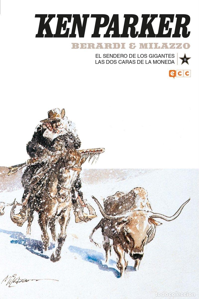 C&oacute;mics: KEN PARKER N&Uacute;M. 18: EL SENDERO DE LOS GIGANTES/LAS DOS CARAS DE LA MONEDA - ECC Ediciones - Foto 1