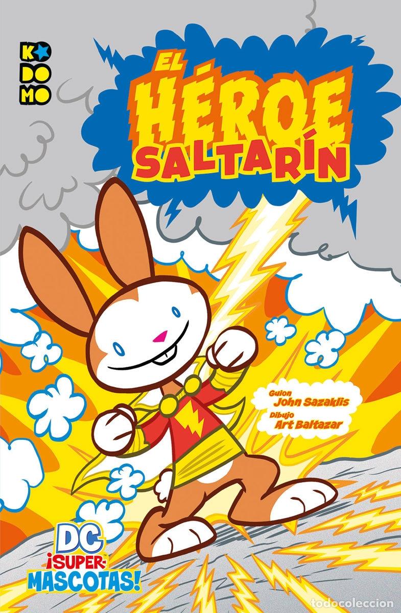 C&oacute;mics: DC &iexcl;SUPERMASCOTAS!: EL H&Eacute;ROE SALTAR&Iacute;N - ECC Ediciones - Foto 1