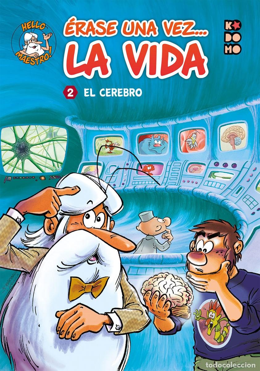 C&oacute;mics: Erase una Vez la Vida Vol. 2 El Cerebro. - ECC Ediciones - Foto 1