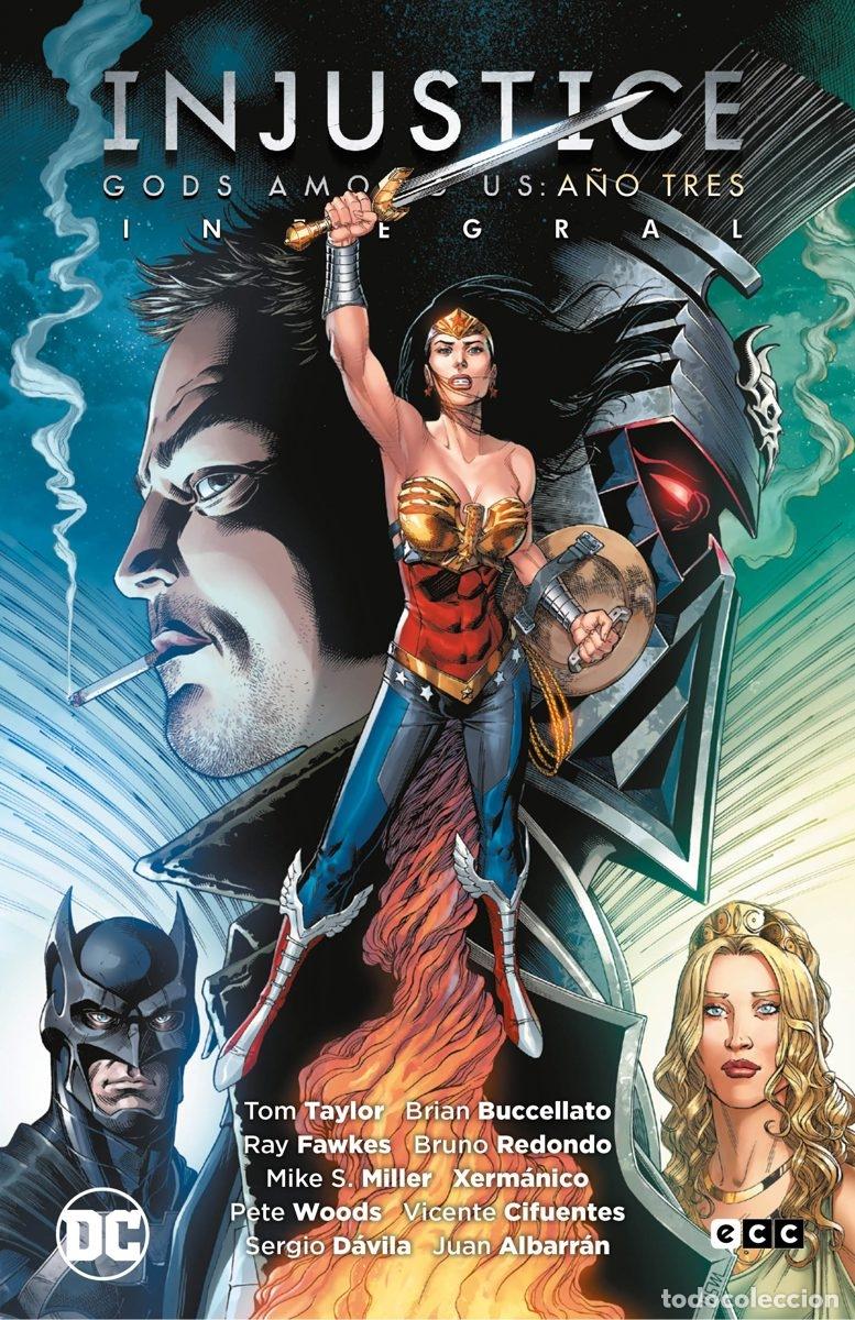 C&oacute;mics: INJUSTICE: A&Ntilde;O TRES (INTEGRAL) (2A EDICI&Oacute;N) - ECC Ediciones - Foto 1