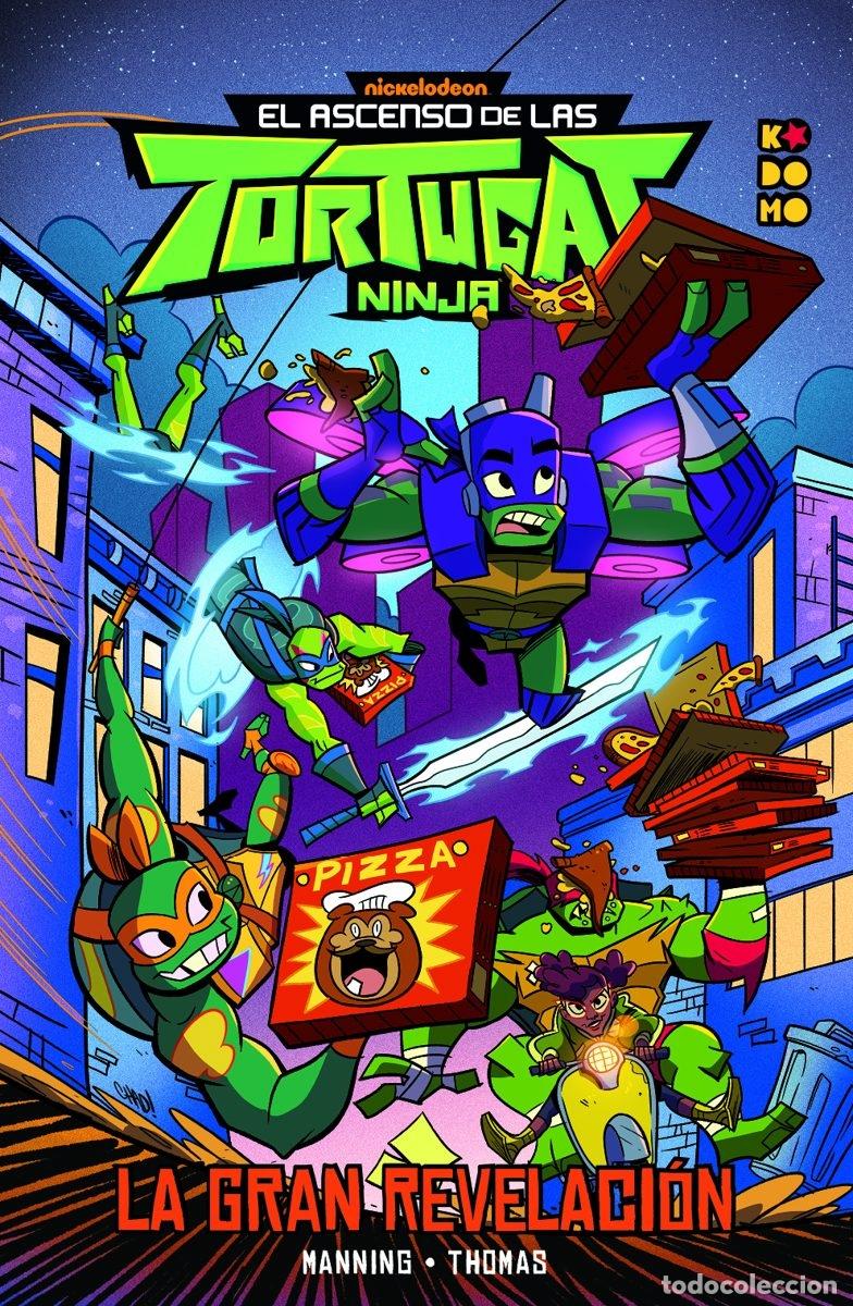 C&oacute;mics: EL ASCENSO DE LAS TORTUGAS NINJA: LA GRAN REVELACI&Oacute;N - ECC Ediciones - Foto 1