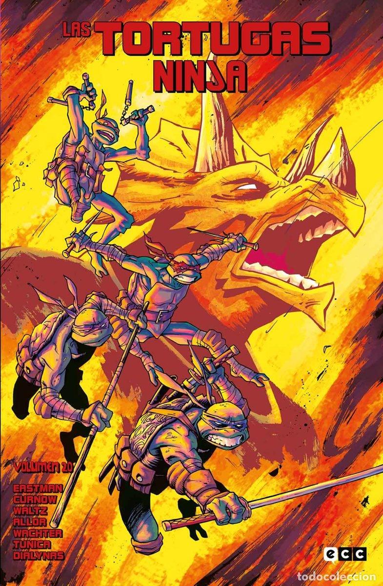 C&oacute;mics: LAS TORTUGAS NINJA VOL. 20 - ECC Ediciones - Foto 1