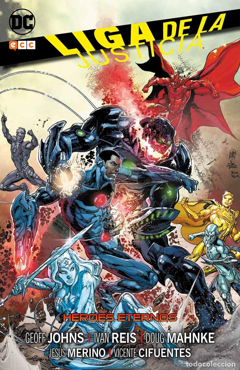 C&oacute;mics: LIGA DE LA JUSTICIA: H&Eacute;ROES ETERNOS - ECC Ediciones - Foto 1