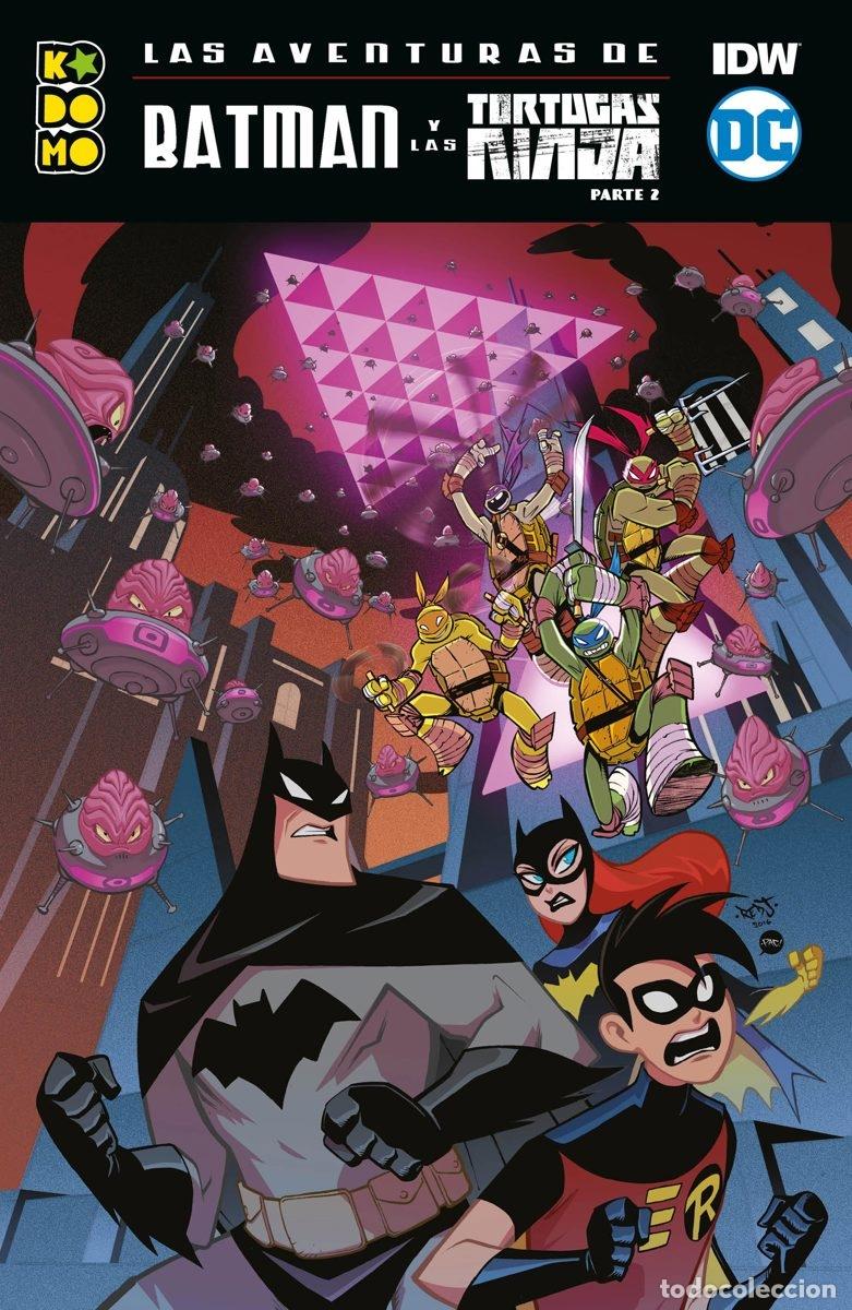 C&oacute;mics: LAS AVENTURAS DE BATMAN Y LAS TORTUGAS NINJA PARTE 02 (DE 2) - ECC Ediciones - Foto 1