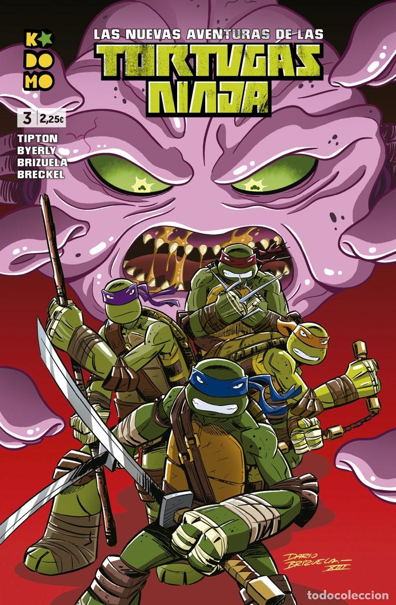 C&oacute;mics: LAS NUEVAS AVENTURAS DE LAS TORTUGAS NINJA N&Uacute;M. 03 - ECC Ediciones - Foto 1