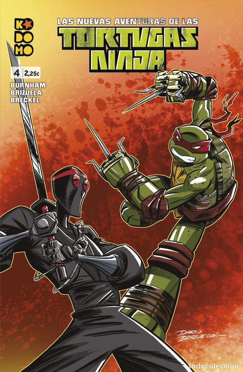 C&oacute;mics: LAS NUEVAS AVENTURAS DE LAS TORTUGAS NINJA N&Uacute;M. 04 - ECC Ediciones
