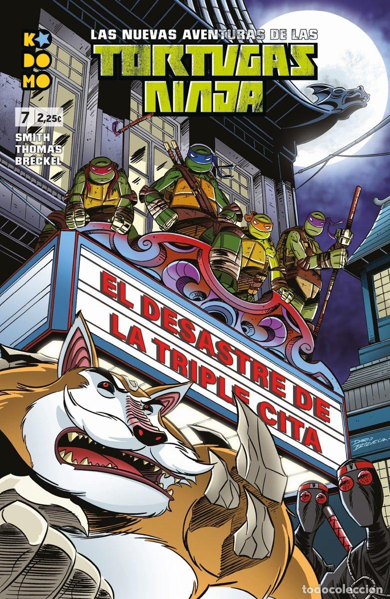 C&oacute;mics: LAS NUEVAS AVENTURAS DE LAS TORTUGAS NINJA N&Uacute;M. 07 - ECC Ediciones - Foto 1