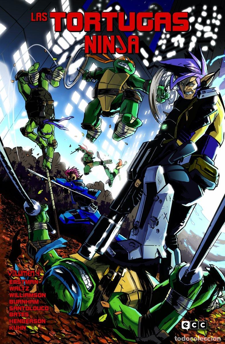 C&oacute;mics: LAS TORTUGAS NINJA VOL. 04 - ECC Ediciones