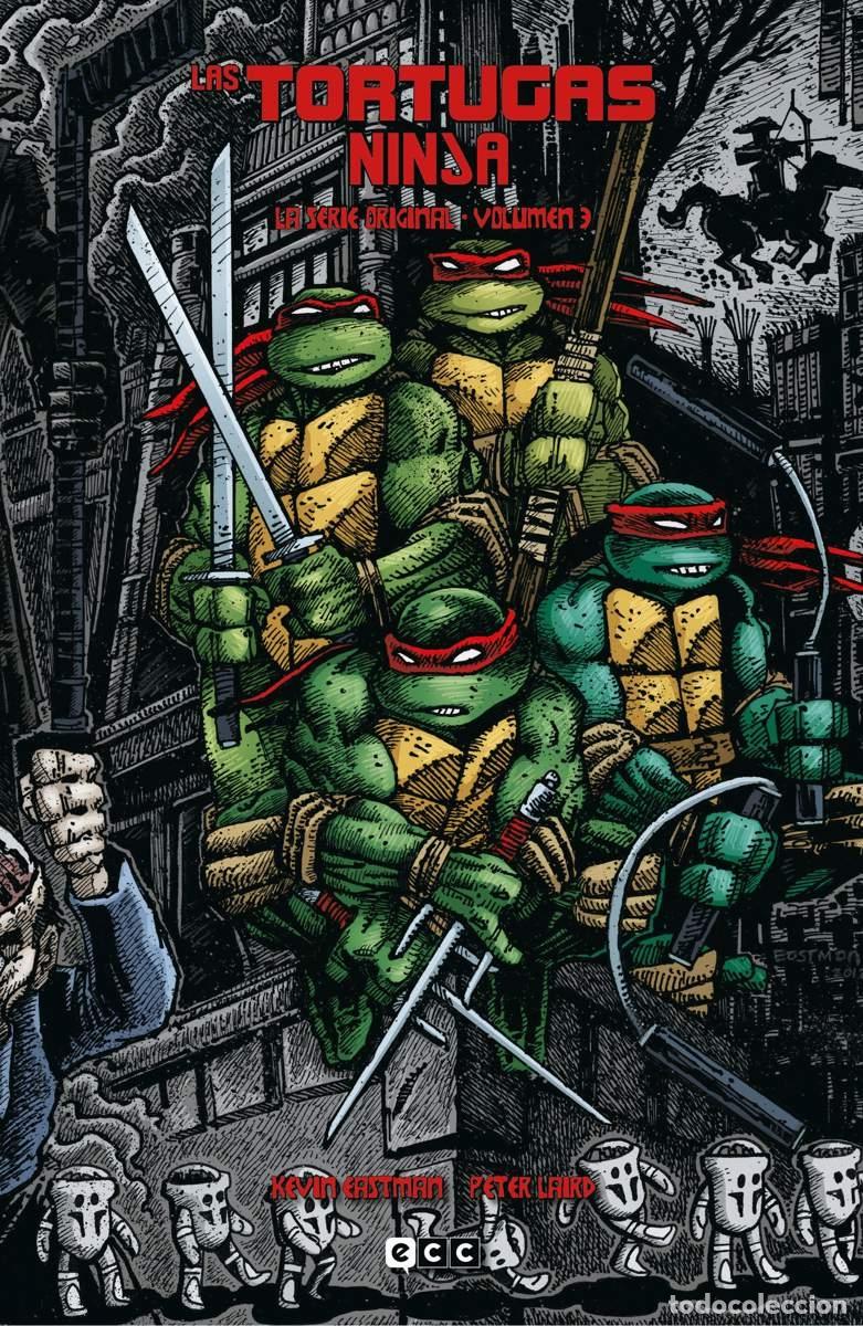 C&oacute;mics: LAS TORTUGAS NINJA: LA SERIE ORIGINAL VOL. 3 DE 6 - ECC Ediciones