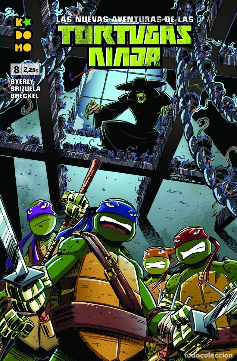 C&oacute;mics: LAS NUEVAS AVENTURAS DE LAS TORTUGAS NINJA N&Uacute;M. 08 - ECC Ediciones