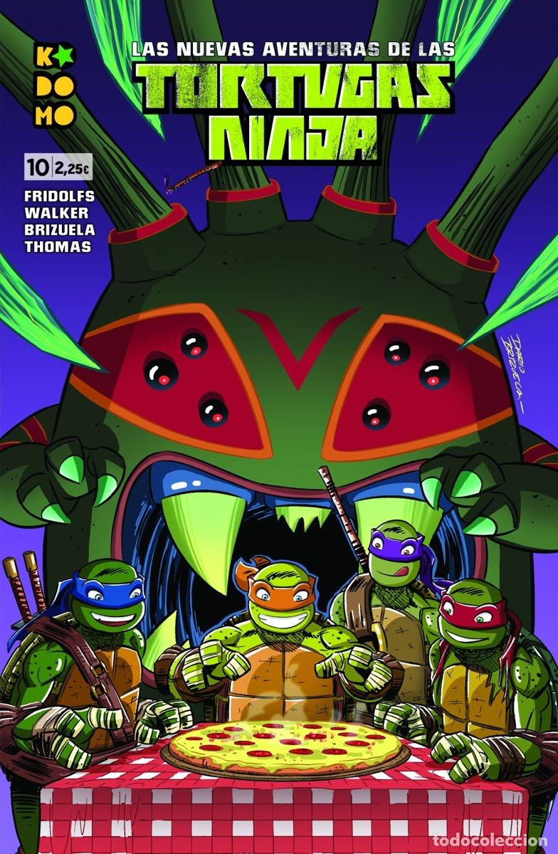 C&oacute;mics: LAS NUEVAS AVENTURAS DE LAS TORTUGAS NINJA N&Uacute;M. 10 - ECC Ediciones - Foto 1