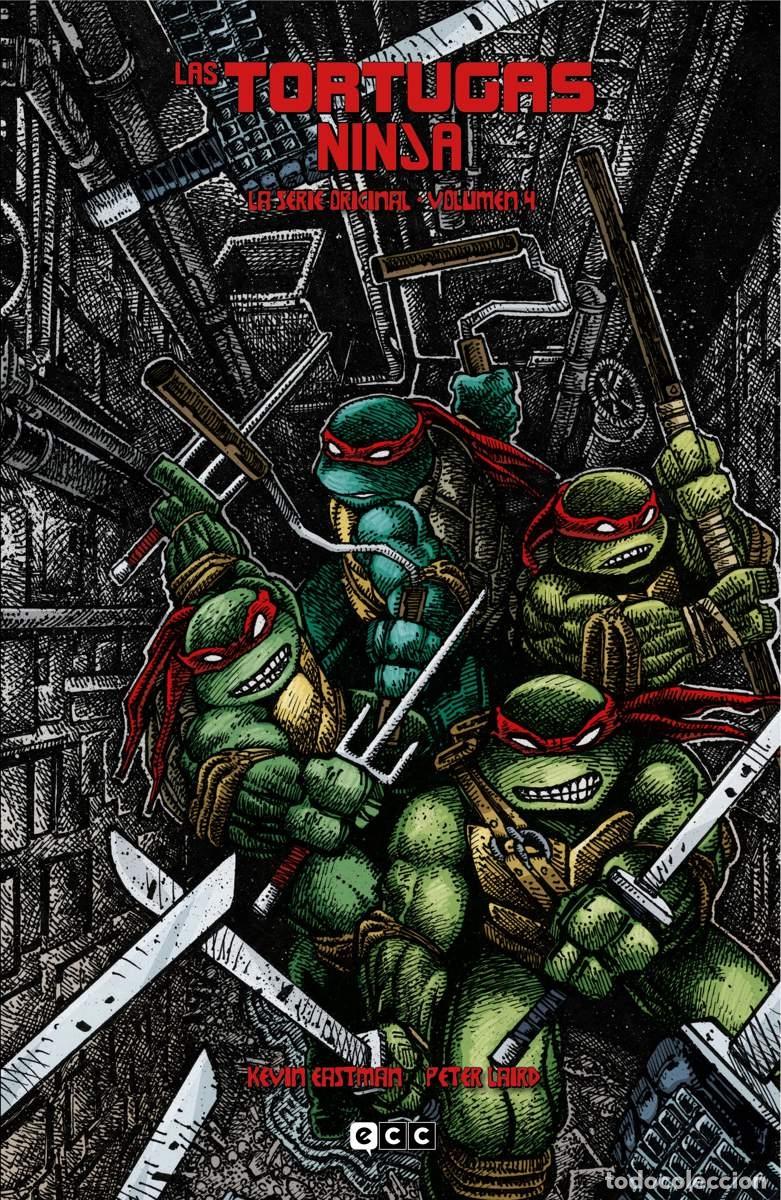 C&oacute;mics: LAS TORTUGAS NINJA: LA SERIE ORIGINAL VOL. 4 DE 6 - ECC Ediciones