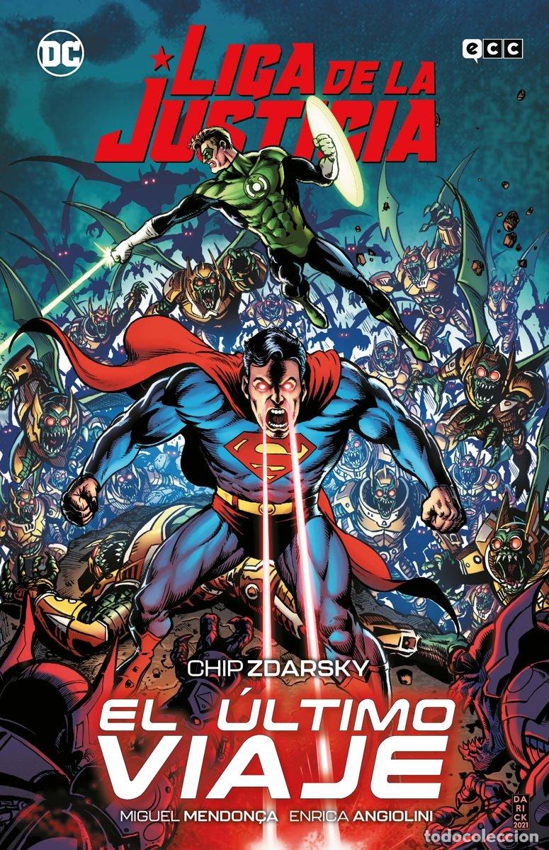 C&oacute;mics: LIGA DE LA JUSTICIA: EL &Uacute;LTIMO VIAJE - ECC Ediciones