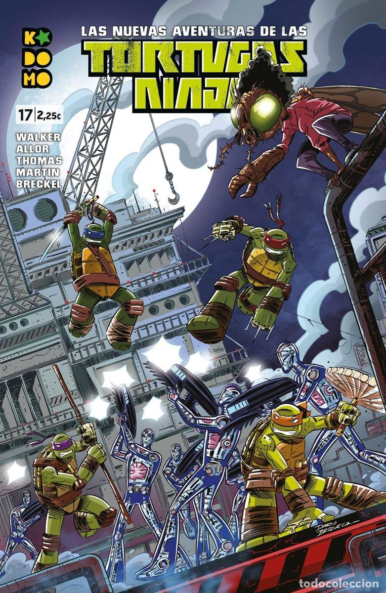 C&oacute;mics: LAS NUEVAS AVENTURAS DE LAS TORTUGAS NINJA N&Uacute;M. 17 - ECC Ediciones